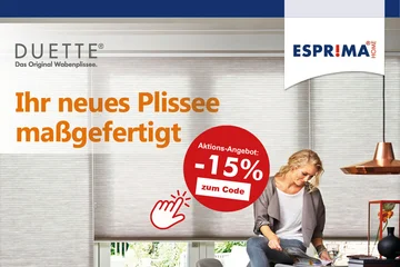 ESPRIMA Duette Plissee 2025
